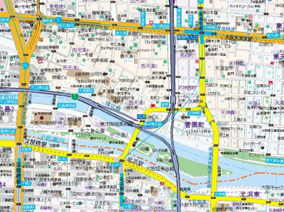 【地図】 | プレサンス梅田東クォーレ