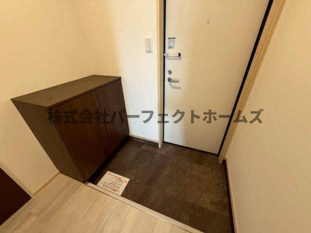 メゾンヴィオレ翔開の玄関|シンプルで使いやすい玄関です