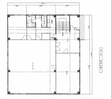 社が丘第３ビルの間取り|1階：232㎡（70.18坪）