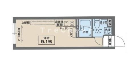 COCOFLAT中村橋の間取り