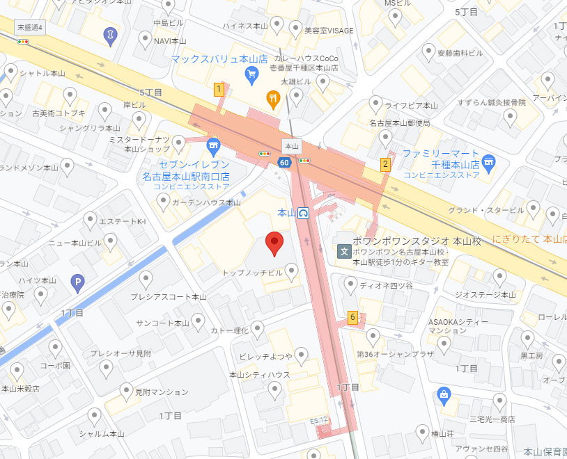 ＩＬＹＡビルの地図