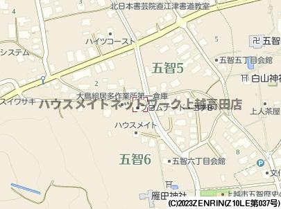 プロムナード・ゴチＢの地図|位置図
