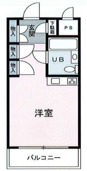 【間取り】 | クリオ西八王子壱番館 | ワンルームは一人暮らしに最適で家賃を抑えやすく掃除も楽な点が魅力です。生活空間がコンパクトにまとまるため、動線が短く、生活しやすいです。家具の配置も工夫次第で個性を出しやすく、自由な空間を楽しめます。