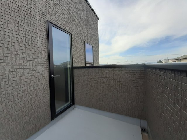 熊本市南区御幸木部３丁目の新築一戸建のバルコニー|2F洋室②③