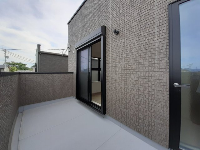 熊本市南区御幸木部３丁目の新築一戸建のバルコニー|2F洋室②③