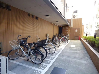 【その他共用部分】 | 藤和六本木ホームズ | 駐輪場です。
