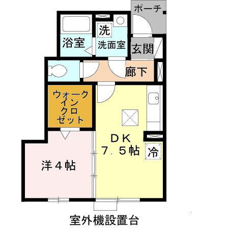 ローズコート明石の間取り