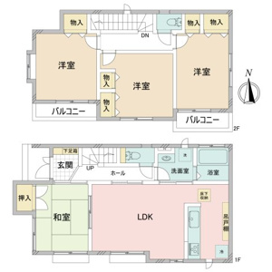 ◇全居室南向きで陽当たり良好です