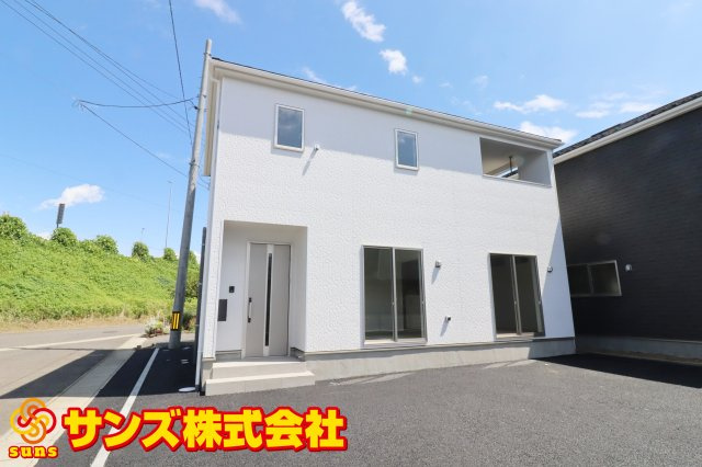 郡山市富田町字西原　　　１号棟　　　大島小学校、郡山第６中学区の外観|南西側から見た外観♪