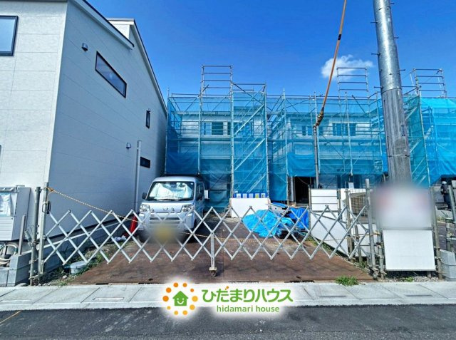 宮代町川端　新築一戸建て　05　リーブルガーデンの駐車場|2026/07/23　撮影