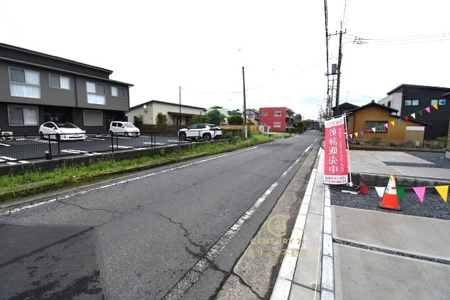 TERRACE　水戸市吉沢町　5期 　2の前面道路含む現地写真|現地撮影（2026年8月）