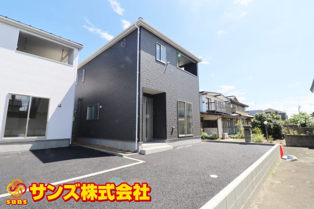 郡山市富田町字西原　　　２号棟　　　大島小学校、郡山第６中学区の外観|南西側から見た外観♪