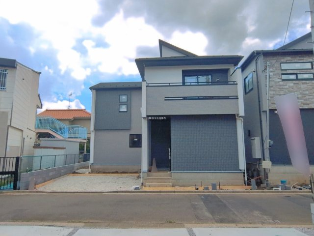 ふじみ野市長宮２丁目の新築一戸建の外観|2026年8月撮影　
保育施設や小中学校も近く子育て環境が整った立地です。