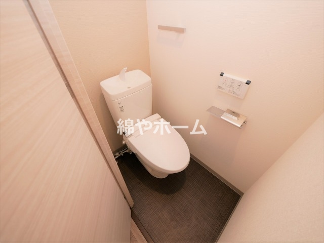 ジアコスモ京橋アクアのトイレ|ゆったりとした空間のトイレです
