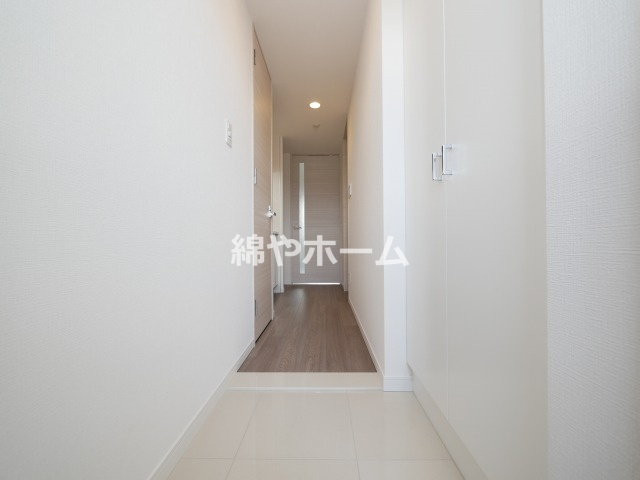 ジアコスモ京橋アクアの玄関|シンプルで使いやすい玄関です