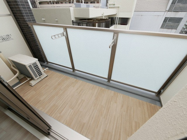 La Douceur谷町のバルコニー