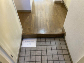 シューズボックス付の玄関