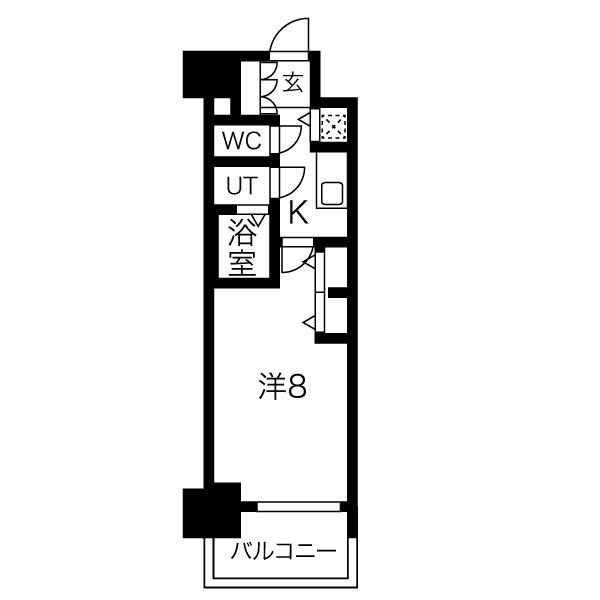プレサンスジェネ葵の間取り