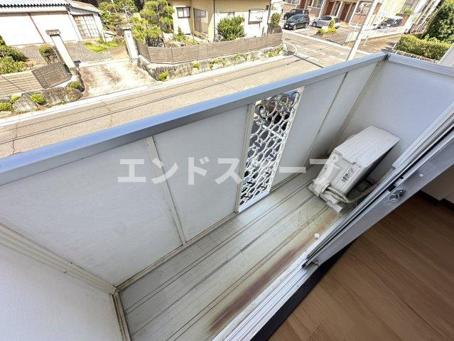 メゾンアルモニーのバルコニー|高崎、前橋のお部屋探しはエンドスケープまで！お客様の理想お聞かせ下さい♪