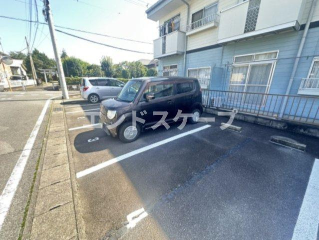 メゾンアルモニーの駐車場|高崎、前橋のお部屋探しはエンドスケープまで！お客様の理想お聞かせ下さい♪