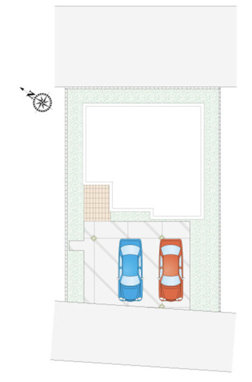 【区画図】 | 鴻巣市袋　新築戸建　全3棟　2号棟