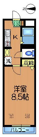 ＭＹコート経堂の間取り