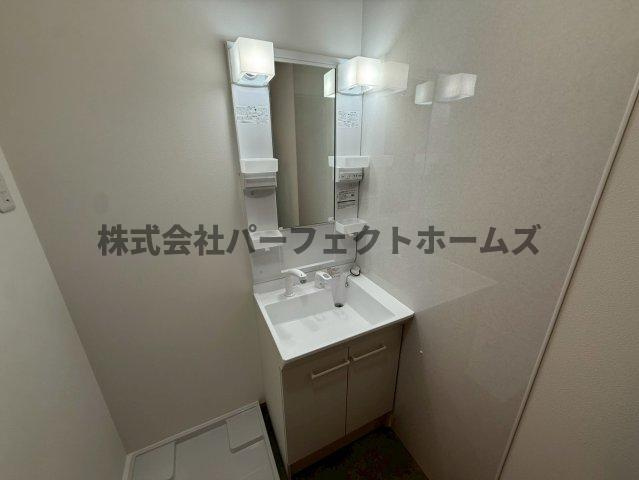 メゾンヴィオレ翔開の独立洗面台|独立洗面台で身支度をすべて済ませてしまいましょう