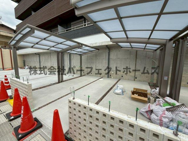 メゾンヴィオレ翔開の設備|自転車・バイク置場