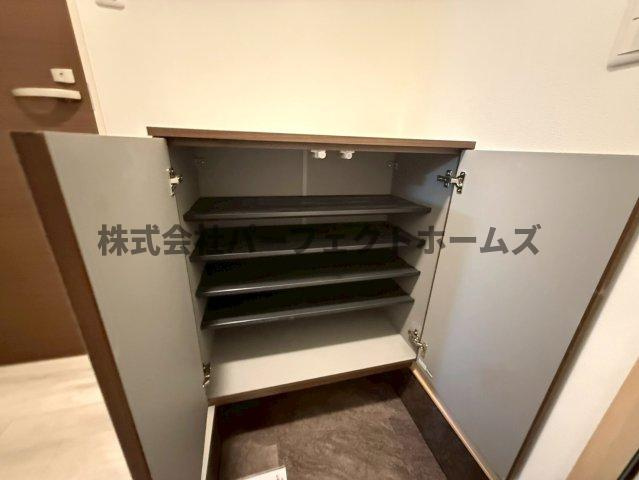 メゾンヴィオレ翔開の収納|専用の収納スペースです
