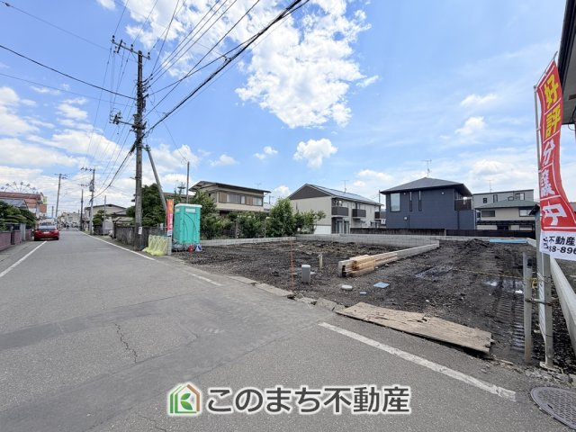 リガーレ宇都宮市鶴田町28期　1号棟の前面道路含む現地写真|前面道路含む現地写真