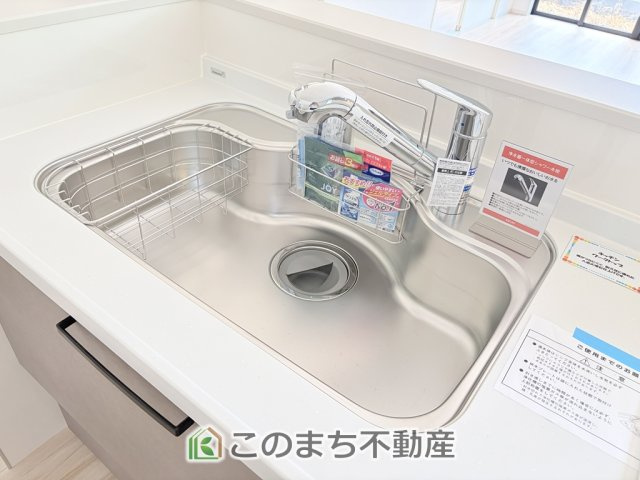 リガーレ宇都宮市鶴田町28期のキッチン|大きなシンクございます。