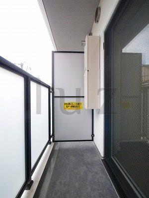 アンベリールマーロ横濱のバルコニー