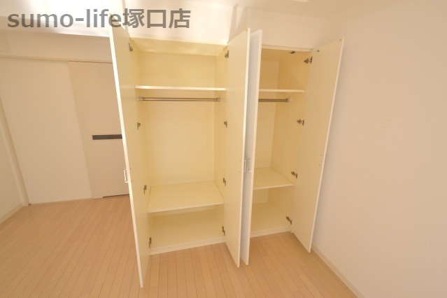 ベルファース尼崎の収納