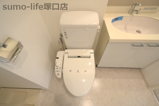 ベルファース尼崎のトイレ