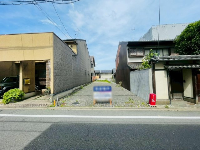 京町九丁目の前面道路含む現地写真
