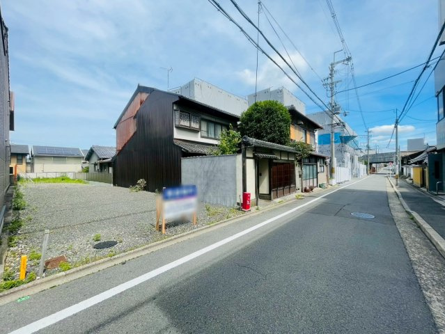 京町九丁目の前面道路含む現地写真