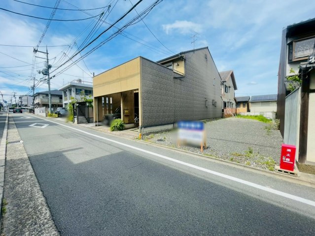 京町九丁目の前面道路含む現地写真