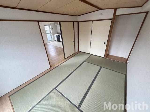 光明池駅前４号棟の和室