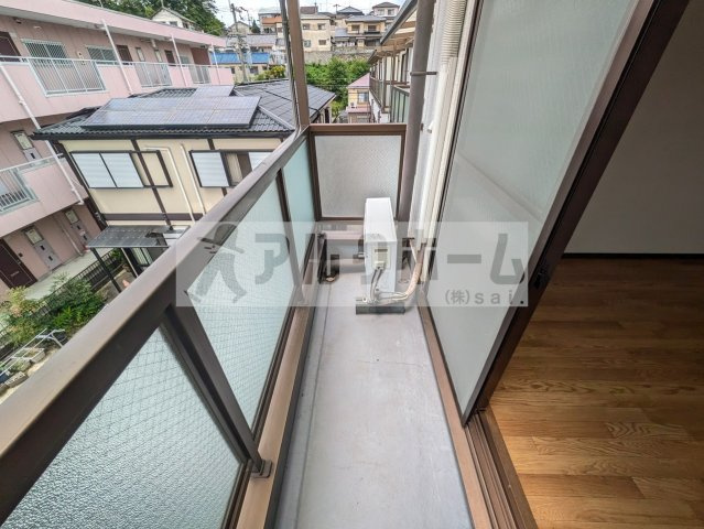 リーベハイツ青山のバルコニー