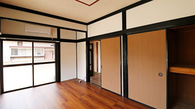【居間・リビング】 | 桜川市御領4LDK中古住宅