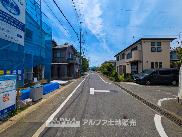 ~青梅新町7丁目Ⅱ~ Newly built houseの前面道路含む現地写真|【Blue sky】
◆青空に包まれて◆ベランダから望む紺碧の空。外を眺め時を忘れるなんて、ひさしかたぶりだろうか。こんなにも広く美しい情景が我が家にも広がっているなんて。こんな時間を大切にしたい。