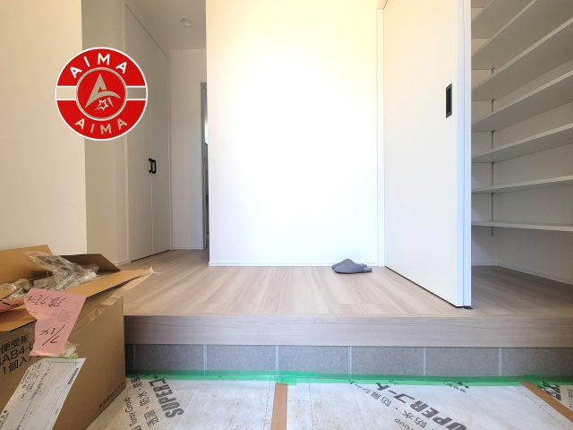 福岡市早良区原8丁目第1-5棟（2号棟）の防犯設備|二重ロックでしっかり防犯対策ができます。