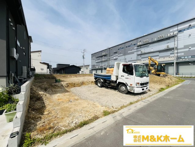 知多市新知字南新生　全6棟　A号棟の外観|Ｒ8.6.19撮影　外壁サイディング貼り♪