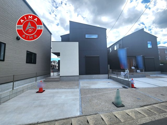 福岡市早良区原8丁目第1-5棟（3号棟）の外観|デザイン性のある外観です。