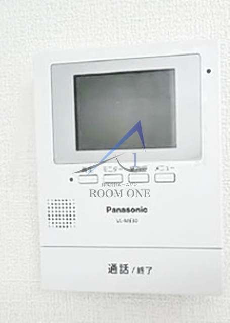 カインドネス金町のセキュリティ|モニター付きインターホンです。