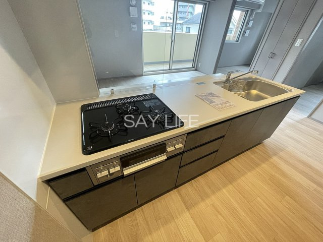 スプランディッド玉造DUEのキッチン