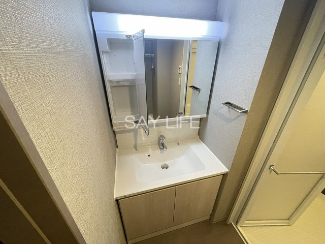 スプランディッド玉造DUEの洗面所