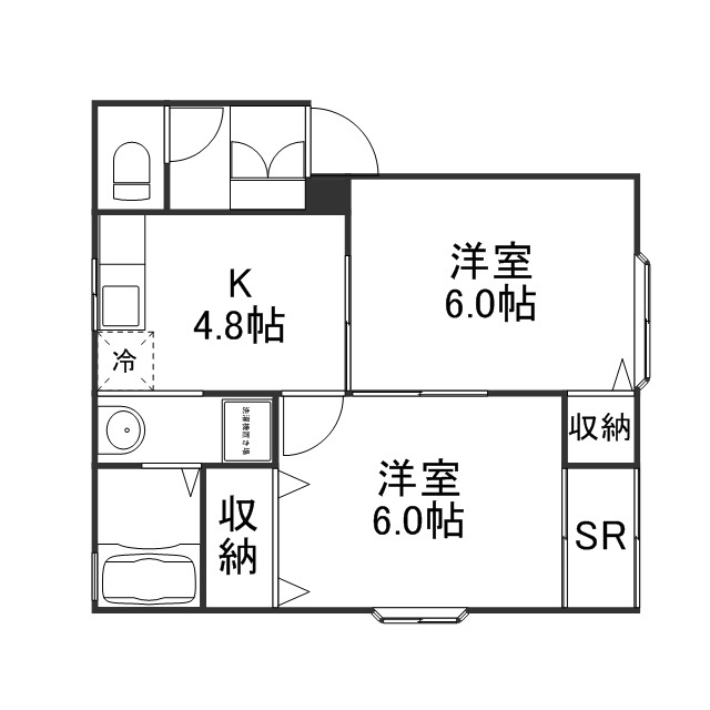 ラシーヌ・モンテの間取り