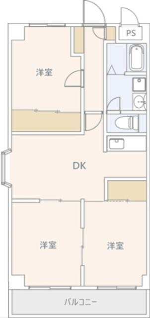 第五千代田マンションの間取り