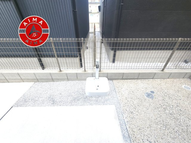 福岡市早良区原8丁目第1-5棟（4号棟）の外観|お庭で自由な時間を過ごせます。